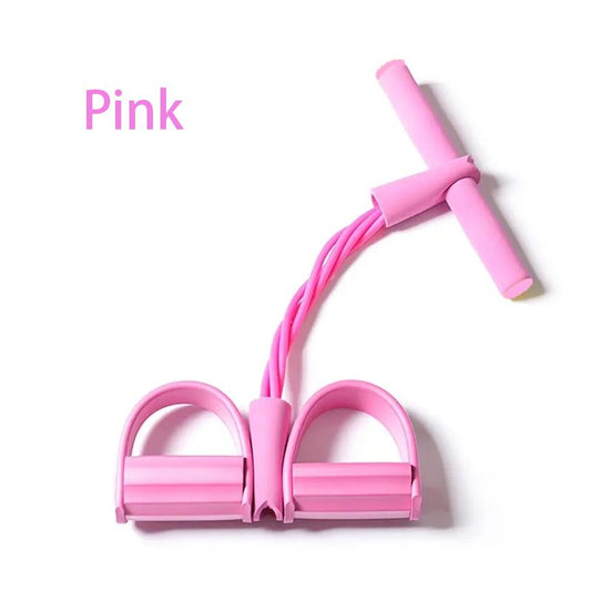 Home Gym Foot Pedal Resistance Band Puller - Portable Fitness Equipment for Leg Workouts, Core Training & Full-Body Exercise - Non-Slip Foot Pedal Puller for Toning, Stretching & Strength Building