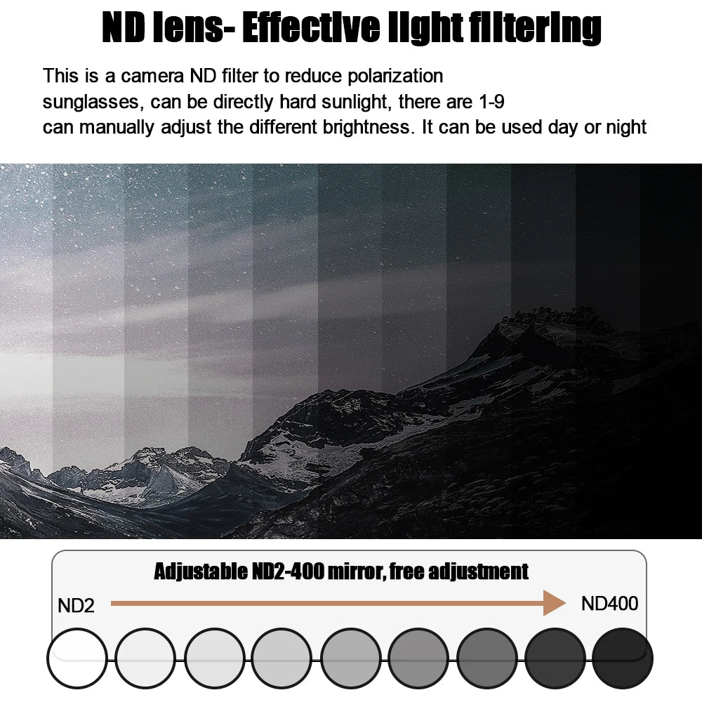 Polarized round Sunglasses ND9 Adjustable Dimming Men Women Retro Punk Men'S Fishing Eyeglasses Outdoor Shades UV400