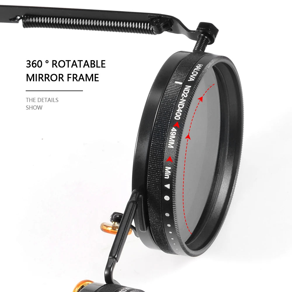 Polarized round Sunglasses ND9 Adjustable Dimming Men Women Retro Punk Men'S Fishing Eyeglasses Outdoor Shades UV400